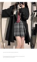 EVNISI Chaqueta De Trench Elegante Para Mujer Doble Botón Slim Con Cinturón Estilo Oficina Elegante Viento Otoño Invierno Calle 2024 - details 12