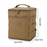 Bolsa De Almacenamiento Grande Para Camping Con Red Superior Y Bolsillo Organizador De Cocina Y Utensilios De Mesa Para Exteriores - details 32