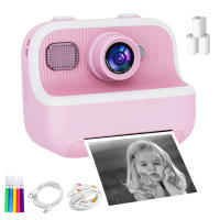 Cámara Digital Instantánea Para Niños Mini 2.4 Pulgadas HD 1080P Video Cámara Fotográfica Para Niñas Y Niños Edad 3-12 Años Toy - details 9