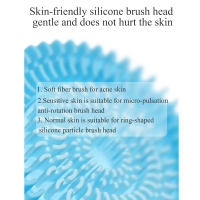 Nueva Cepillo De Limpieza Sonic Nu Face Rotativo Sistema De Spa Facial Galvanica Profundo Limpieza Y Eliminación De Quistes Negro USB Incluido Rejuvenecimiento De Piel Hidratación Tensado - details 8