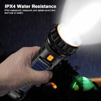 Interior Solar LED Recargable USB 1200 Mah Interior LED Ipx4 Impermeable 3 Modos Portátil Linternas de Trabajo - details 4