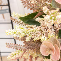 Flores De Lavanda Artificiales Nórdicas Lindas Para Decoración De Casamiento Y Hogar Alta Calidad Falso Plantón Para Mesa De Otoño - details 5
