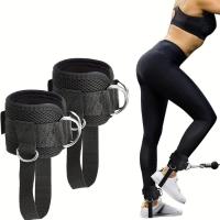 Accesorios De Entrenamiento De Fuerza Para Piernas One Piece Deporte Fitness Estiramiento De Tobillo Con Hebilla Doble Anillo Para Hombres Y Mujeres - details 10
