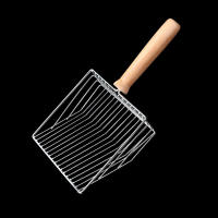 Shovel De Arenero Para Gatos Con Mango De Madera Herramientas De Limpieza Del Baño Del Gato Accesorios Para El Hogar De Los Animales - details 10