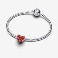 Charm Pandora Corazón Rojo con forma de Pétalos de Rosa - Ideal regalo San Valentín - details 2