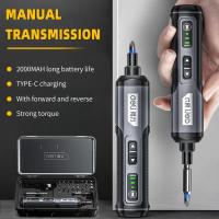 Mini Destornillador Eléctrico Recargable USB Set De 2000mah Multi-función Torque Herramientas De Reparación Desmontaje Potencia Ajustable Kit De Herramientas - details 13