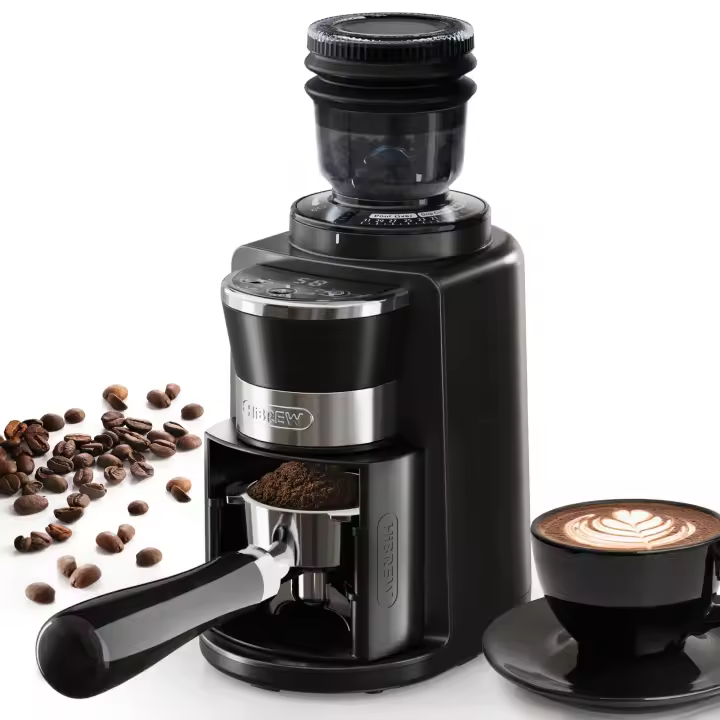Molinillo de café HiBrew G3A, soporta portafiltros de 51 y 58 mm. 31 niveles de ajuste de precisión, molinillo de café eléctrico para cafeteras turcas/espresso/moka/goteo/prensa francesa - 1