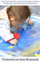 Juguetes Para Bebés Matriz De Juego Con Agua Inflable Para El Tiempo En El Estómago Desarrollo Temprano Para Infantes Y Niños Pequeños Material PVC Tamaño 66*50 Cm - details 4
