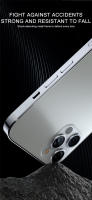 Protector De Lente De Cámara Para iPhone Glitter Diamond Rhinestone Metálico Vidrio Templado Compatible Con Series 11 pro Max 12 13 14 plus 15 16 pro Max - details 7