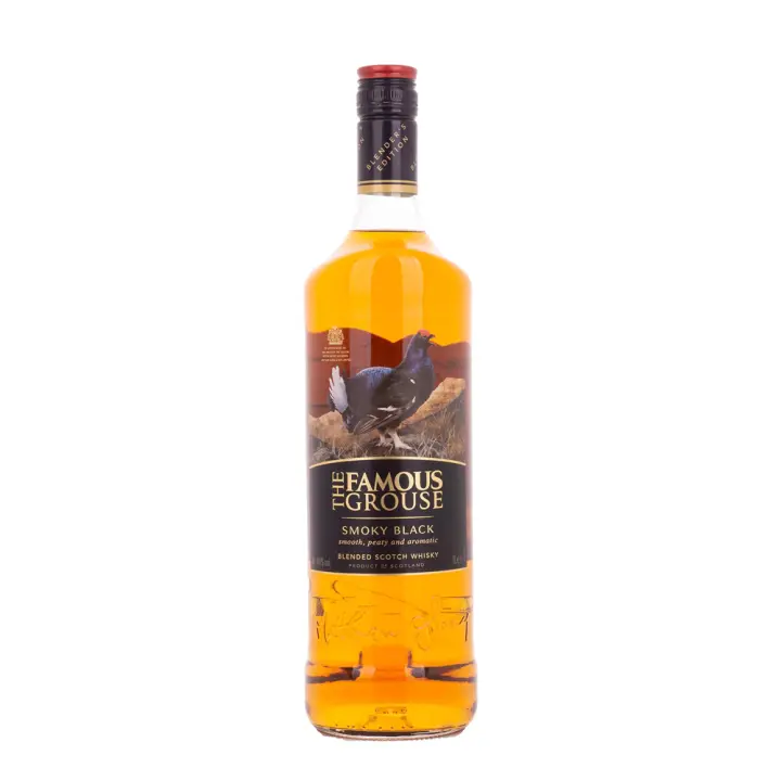 Whisky Famous Grouse Smoky Black - Botella 70 CL - Escocés Blended - 40% - 1