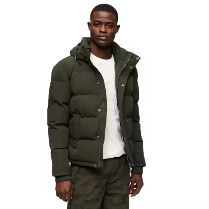 Ropa hombre Chaquetas Superdry Chaqueta Everest Verde - 1