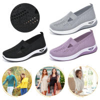 Zapatillas De Moda Transpirables Para Mujer Zapatos Casuales De Trabajo Antideslizantes Con Soporte De Arco Ortopédico Para Caminar - details 6