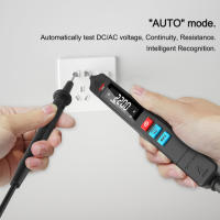 Multímetro Digital Inteligente Con Autoajuste 6000 DC AC Voltaje Capacitancia Ohm NCV Hz Diode Continuidad Prueba De Cable Viva Medidor - details 10