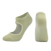 Calcetines De Yoga Para Mujer Algodón Peinado Antideslizantes Para Pilates Fitness Danza Profesional Calcetines Deportivos - details 20