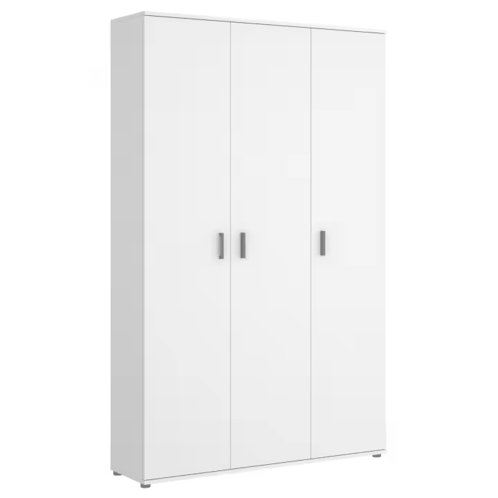 Armario Multiusos FIT 190x116x35 Blanco - Dekit - Multifuncional Almacenamiento Amplio - 1