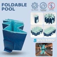 INDUSTEX - Piscina Plegable Foldable Pool, Medida interior 180X110X50cm, Piscina para niños, Piscina para Perros portátil - details 2