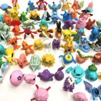 Figuras De Acción Pokémon 24-144 Pcs 2-3CM Mini Figuras Modelo Juguete Pikachu Anime Para Niños Colección De Muñecos Regalos De Cumpleaños - details 3