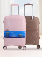 Maletas de Viaje Cabina,PP 57x40x22cm- Trolley Rígida Polipropileno con 4 Ruedas Giratorias y Cierre de Combinación - Maleta Cabina Prácticas y Ligeras - details 0