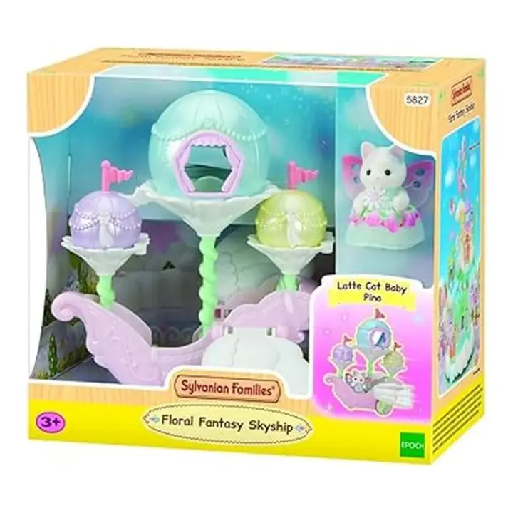 Sylvanian Families 5827 floral fantasy skyship  dollhouse 05827 - 1