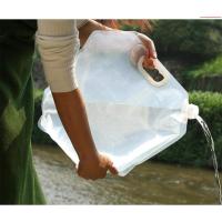 Bolsa De Agua Plegable 5L Portátil Para Deportes Y Camping Con Manija Botella De Almacenamiento Para Viajes Al Aire Libre - details 1