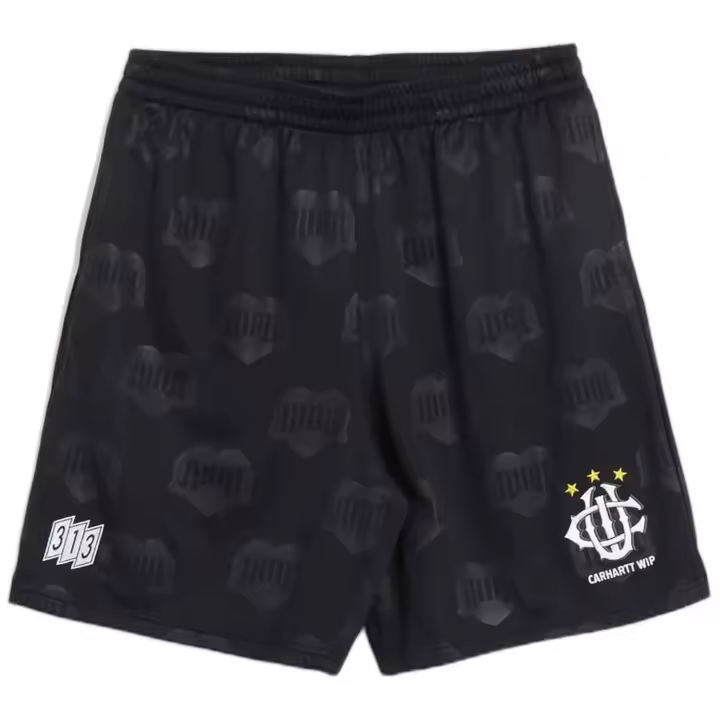 Pantalon Corto Carhartt WIP Football para hombre en color negro - 1