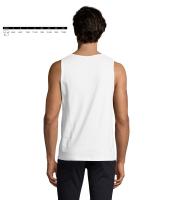 Camiseta sin mangas de algodón MARNAULA modelo Justin - tallas hasta 5XL - details 9