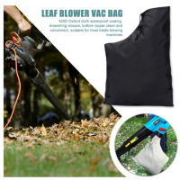 Bolsa De Vaciado De Hojas Negro De Tela Oxford Impermeable Para Máquina De Jardín Almacenamiento De Polvo Y Hojas Tamaño 63x45.5cm - details 2