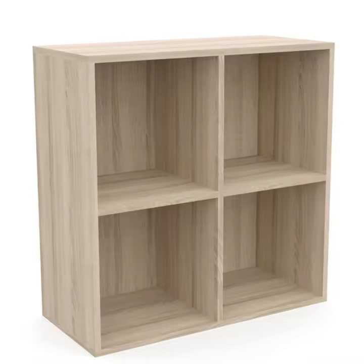 Dormidan Librería Estantería auxiliar con 4 Compartimentos - 1