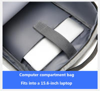 Mochila Impermeable Para Hombre Con USB Mochila De 15.6 Pulgadas Para Laptop Estilo Clásico Material Nylon Capacidad 20-35 Litros - details 8