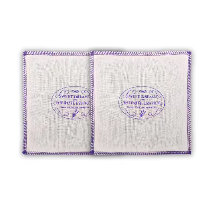 LAMARE Cojin Sweet Dreams – Rellenos de Lavanda de la Provenza Francesa – contra Insomnio y Estres - Relajación - Sueño - Dormir Bien - 12x12 Pack 2 - 1