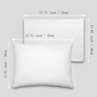 Almohada para dormir para bebé con funda de crepé de algodón puro, extraíble y lavable, transpirable y absorbente del sudor. - details 1