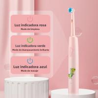 Cepillo De Dientes Eléctrico Inteligente Para Niños Con 4 Cabezas De Limpieza Rotativa Suave 3 Modos De Limpieza Tiempo De Cepillado - details 1