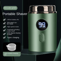 Mini Afeitadora Eléctrica De Pocke Para Hombres Recargable Por USB Uso Dual Seco Y Húmedo Viaje Portátil Afeitadora Rápida - details 6