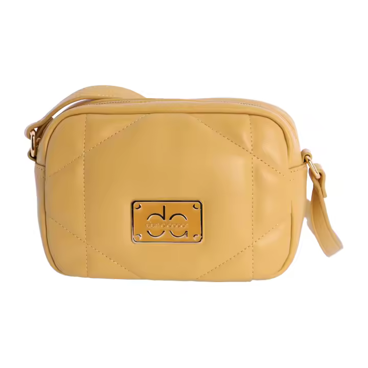 DON ALGODON BOLSO BANDOLERA MUJER AMARILLO ELIA - 1