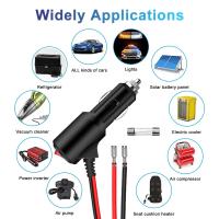 Cable De Extensión Para Encendedor De Coche Timeproof Con Botón De Encendido Y Apagado Correa De Suministro De Energía Universal Accesorios De Coche - details 0