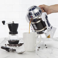 Tetera De Café Manual Star Wars R2-D2 960ml Acero Inoxidable Robot Cartoon Para Oficina Y Hogar Miniatura Termo Moka - details 7