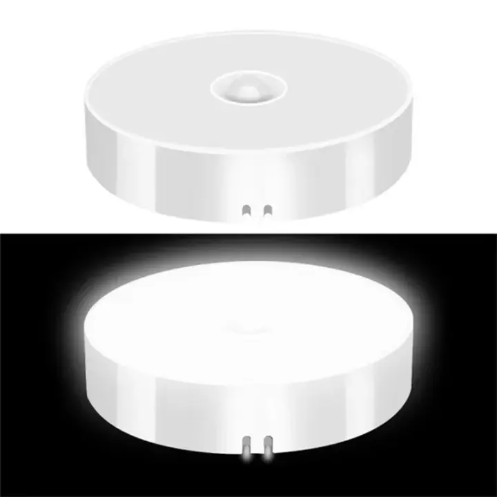 Lámpara Nocturna LED Con Sensor De Movimiento Recargable Por USB Para Armario De Cocina Escalera Luz De Armario Inalámbrica - 1