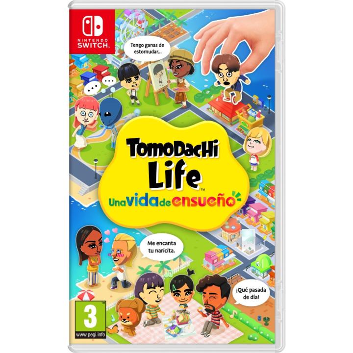 TOMODACHI LIFE UNA VIDA DE ENSUEÑO SWITCH JUEGO FÍSICO PARA NINTENDO SWITCH VERSIÓN ESPAÑOLA GARANTÍA EUROPEAN WARRANTY     VERSIÓN ESPAÑOLA GARANTÍA EU