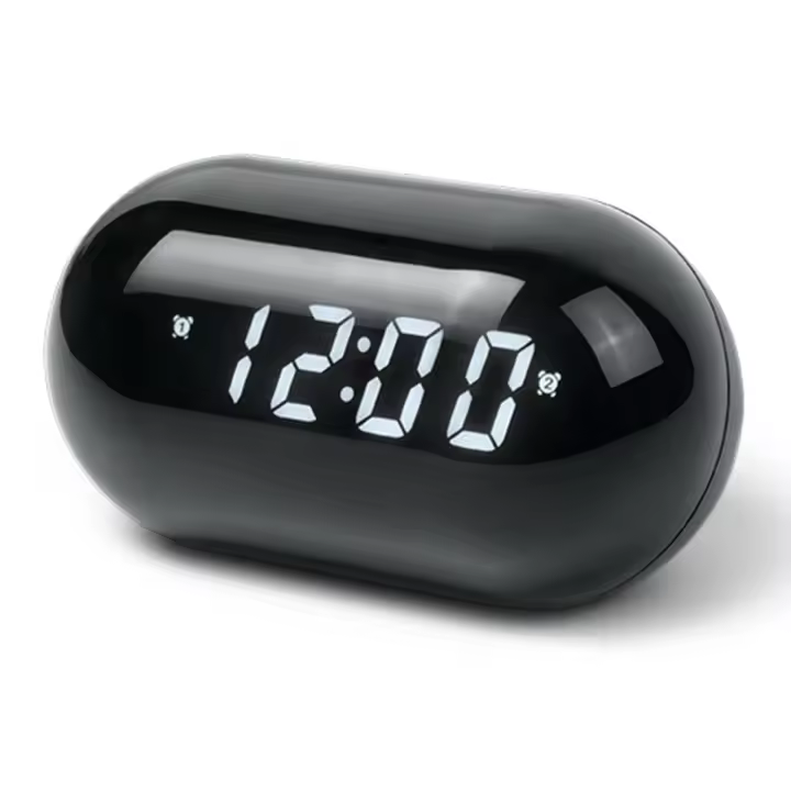 MUSE M-15 GL Negro / Radio despertador de estantería - 1