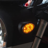 Par De Luces Indicadoras LED Para Motocicleta Amarillas Para Honda Grom MSX 125 CBR600RR CBR 954 CBR 1000RR CBR 600 F4i Instalación Directa - details 5