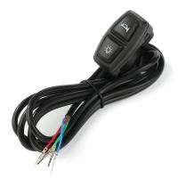 Interruptor De Luz Para Bicicleta Eléctrica DK226 Con Botón Para Motocicleta Controla Señal De Giro Y Bocina Material Plástico Color Negro - details 4