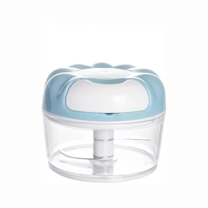 Prensa de Ajo Manual Multifuncionales Azul/Polvo - 1