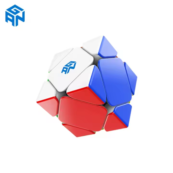 ECube GAN Skewb M 3x3x3 Cubo Mágico Magnético Sin Pegatinas Juguete Educativo Para Niños Y Adultos Material Plástico - 1