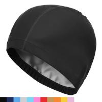 Nueva Cruzada De Peluca De Baño Para Natación Resistente Al Agua Para Hombres Y Mujeres Cubre El Cabello Largo Material PU Impermeable Universal Para Adultos - details 0