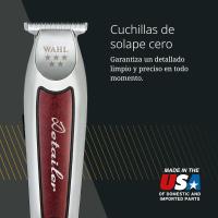 Wahl Detailer LI Cortapelos Potente Máquina de Cortar Pelo para Hombre con Cuchilla en T Extra Ancha para Trabajos de Bordes y Detalles Whal 08081-916, Trimmer Profesional con Cable, Cuchilla de 36 mm - details 5