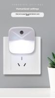Lámpara Nocturna LED Con Sensor De Movimiento EU Enchufe Luz Sin Cable Para Pared Habitación Dormitorio Infantil - details 1