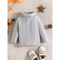 Conjunto De 3 Piezas Ootd Terno Para Bebé Recién Nacido Unisex Chico Y Niña Suéter Largo Manga Cálido Invierno Top Fashion 3-24 Meses - details 5