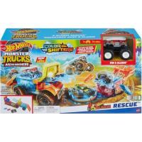 Hot Wheels Monster Trucks Arena Smashers 5 Alarm Rescue Mattel HPN73 - details 0