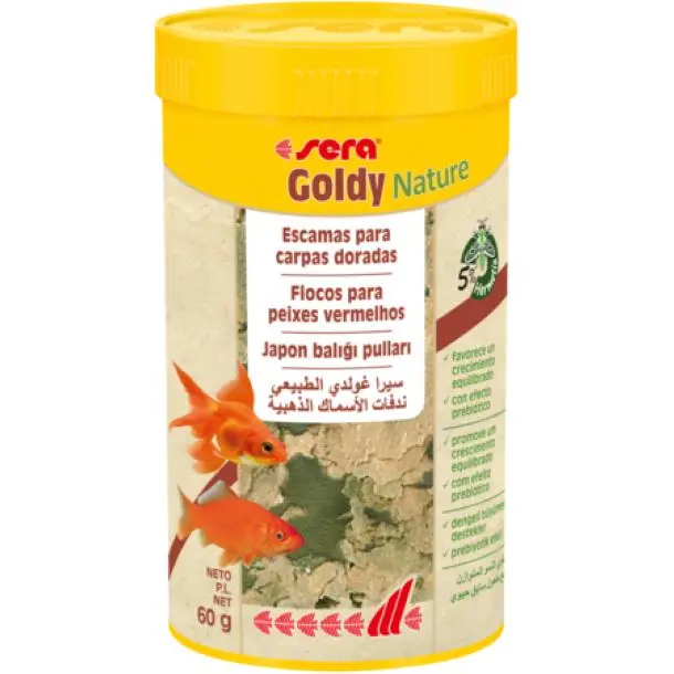 Sera Goldy Nature - Escamas para Carpas Doradas - 1