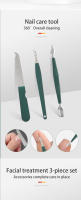 Juego De Tijeras Para Uñas 9 Piezas Acero Inoxidable Herramientas De Manicura Exfoliación Personal Cuidado Belleza Completo - details 7